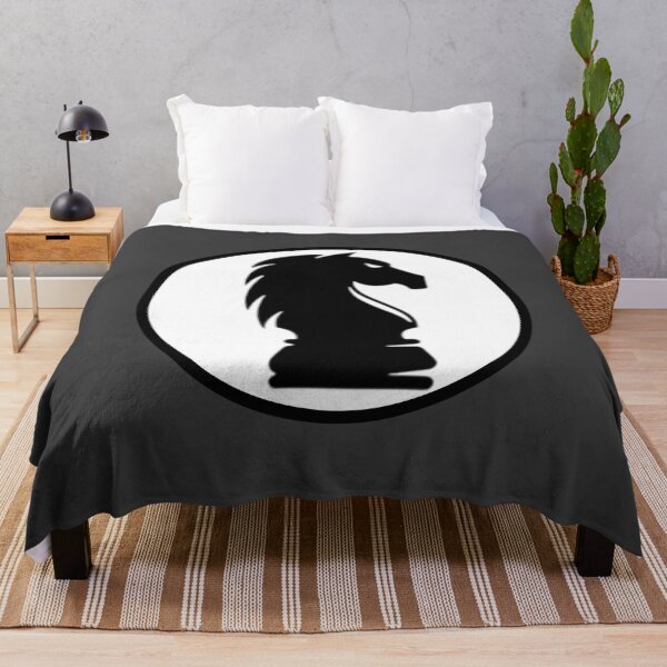 Item preview, Chess Black/White Knight Graphic  designed and sold by MojaveTradePost.