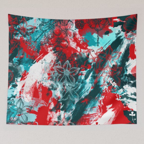 Item preview, Abstract Floral pattern designed and sold by Nora Gad.