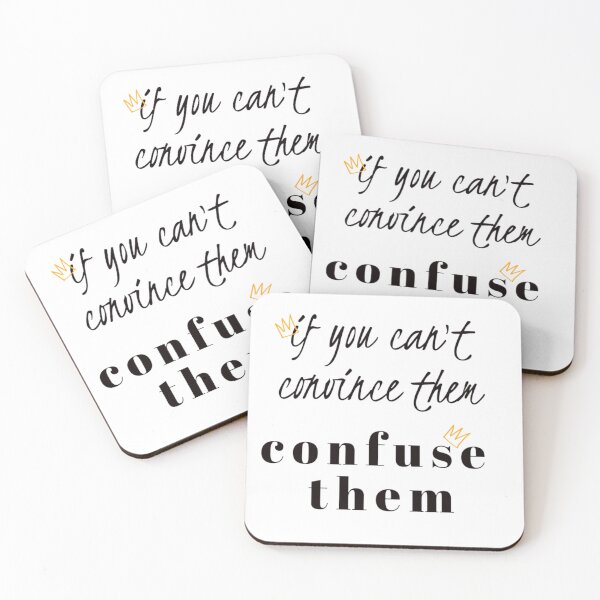 Item preview, if you can't convince them confuse them designed and sold by byrne-ma.