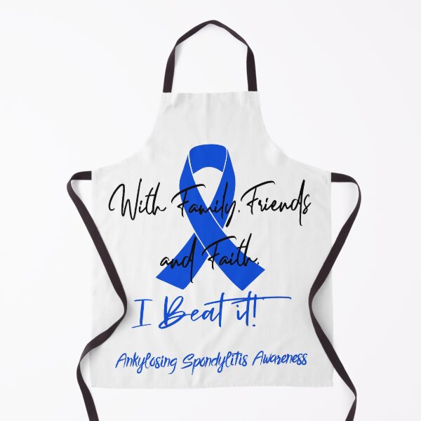 Item preview, Ankylosing Spondylitis Warrior - With Family, Friends, and Faith - I BEAT IT! designed and sold by Robbsyn.