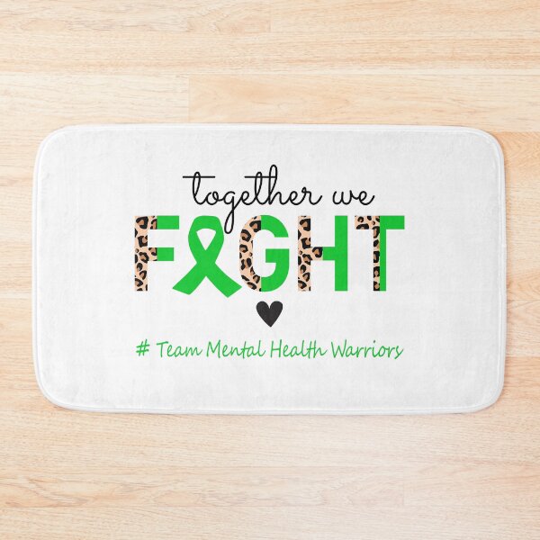 Item preview, Mental Health Awareness Together We Fight Team Mental Health Warriors designed and sold by whlrcheryl.