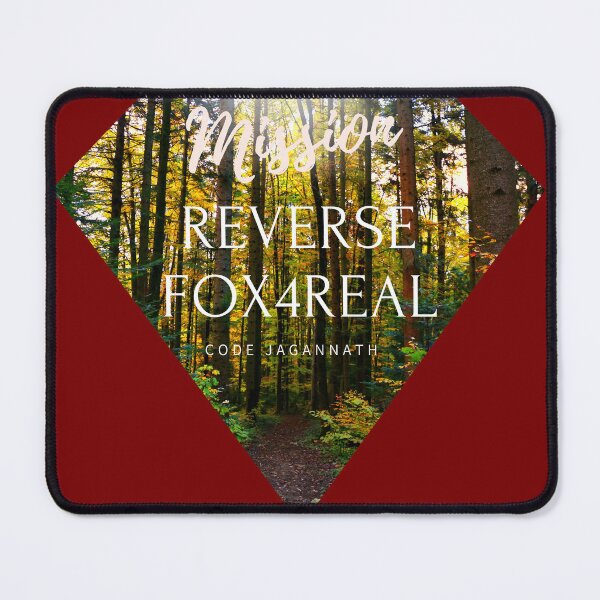 Item preview, Mission REVERSE FOX4REAL Code JAGANNATH National Park forest designed and sold by Narcisa22.