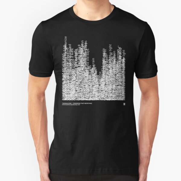 Twinmachine - Tomorrow That Never Was - Album Lyrics Slim Fit T-Shirt