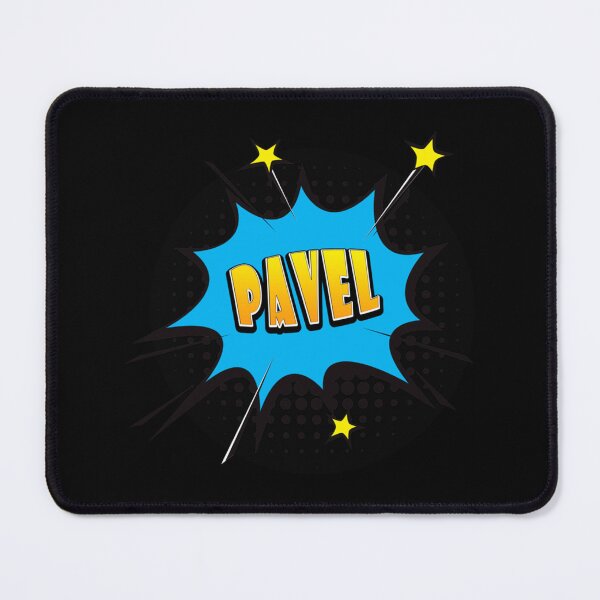 Item preview, Comic Book Speech Bubble Font First Name Pavel Lightweight Sweatshirt designed and sold by donnielnah.