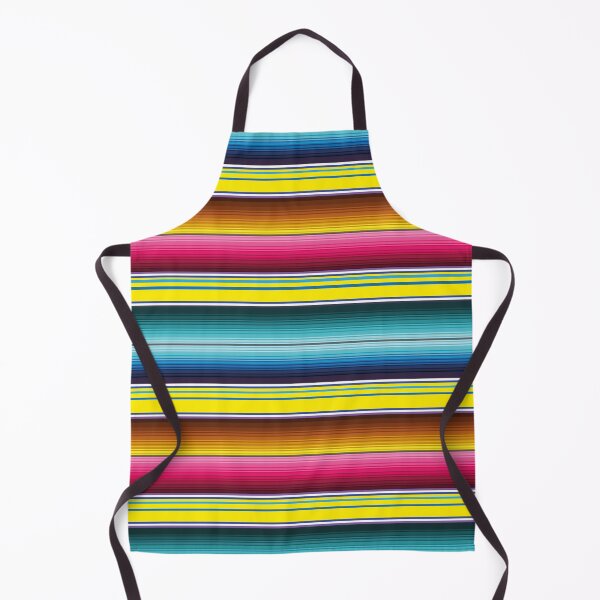 Item preview, Yellow Serape Mexican serape blanket vibrant zerape jorongo stripes zarape saltillo pattern designed and sold by T-Mex.