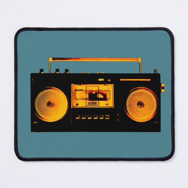 Item preview, Vintage Radio Tape Recorder designed and sold by badlydrawnbabe.