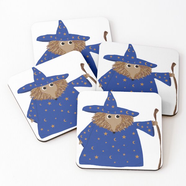 Item preview, Professor Hampstead the Hedgehog Wizard designed and sold by SisterRedcap.