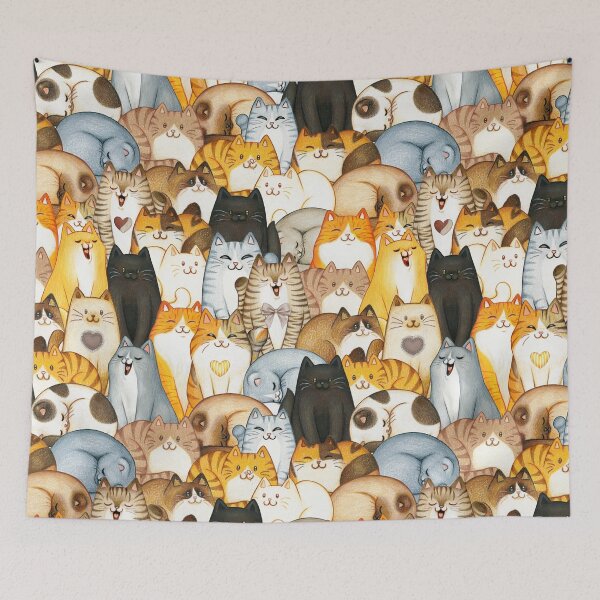 Item preview, Cat Heaven - Cats and Kittens  designed and sold by silviaol.