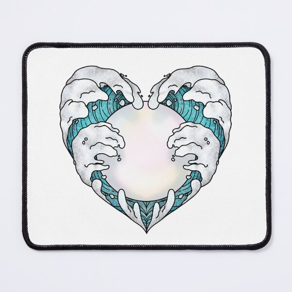 Item preview, Light Pearl Heart designed and sold by Pastel-Opossum.