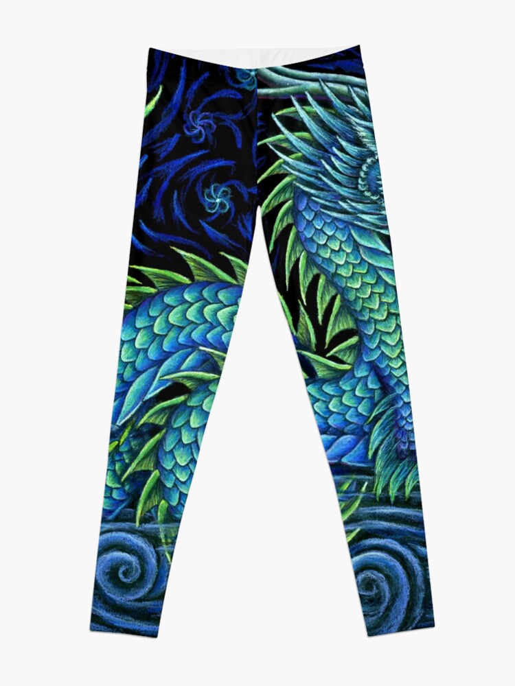 Alternate view of Chinese Azure Dragon Leggings