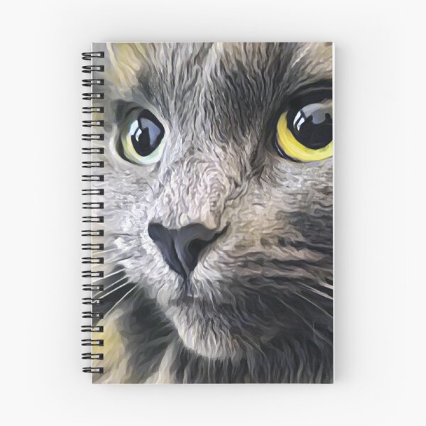 Item preview, Stunning gray cat  designed and sold by PandLcreations.