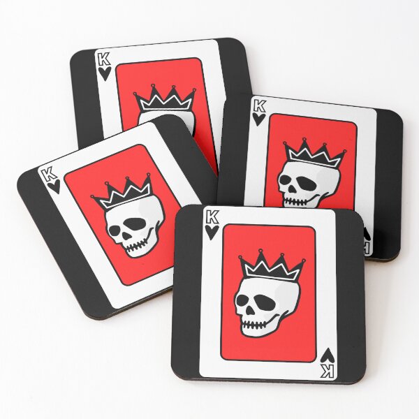 Item preview, King skull of hearts designed and sold by LewisRichie.