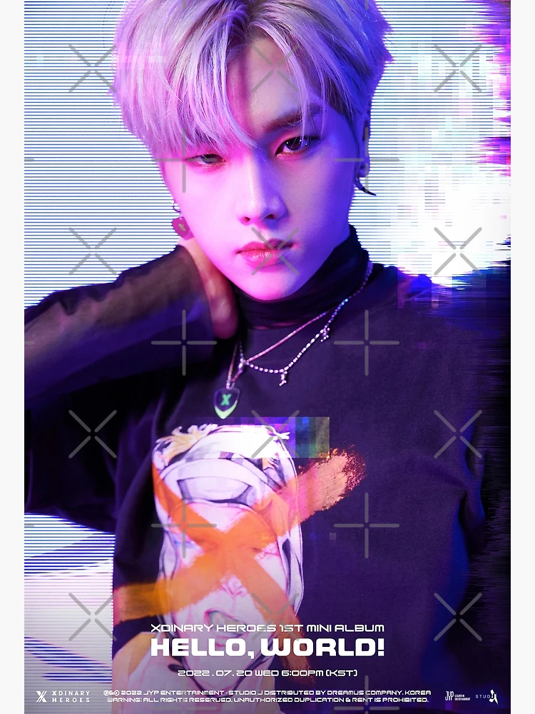 XdinaryHeroes HELLO,WORLD! ジョンス withmuu flat,750x,075,f-pad,750x1000,
