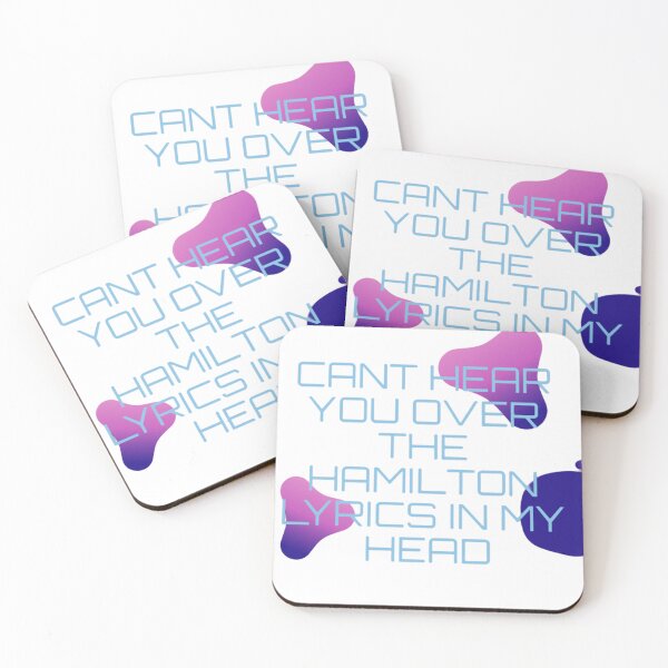 Item preview, Cant hear you over the Hamilton lyrics in my head  designed and sold by byrne-ma.