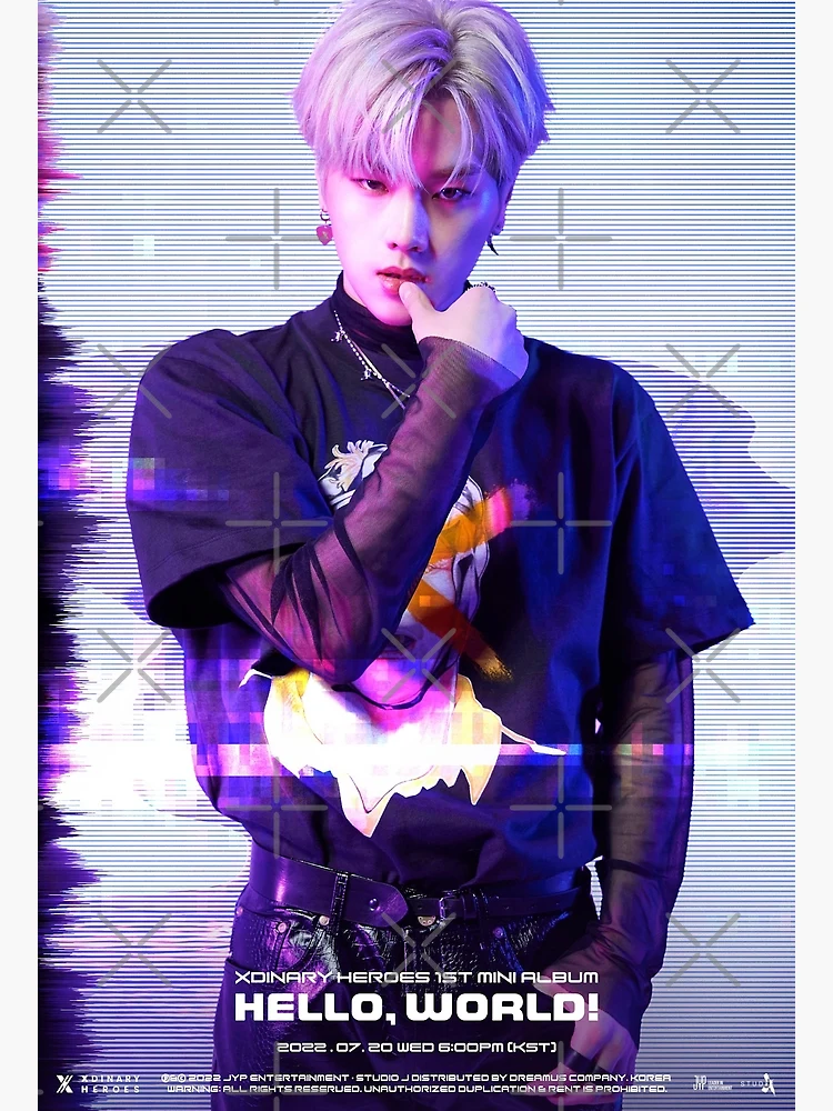 XdinaryHeroes HELLO,WORLD! ジョンス withmuu Full Album] Xdinary H e r o e s (엑스디너리 히어로즈) - H e l l o