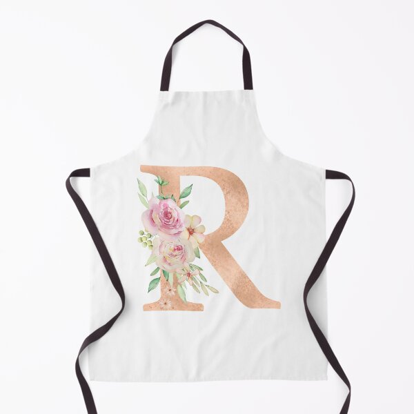 Item preview, Watercolor Monogram Letter R With Pink Roses designed and sold by silviaol.