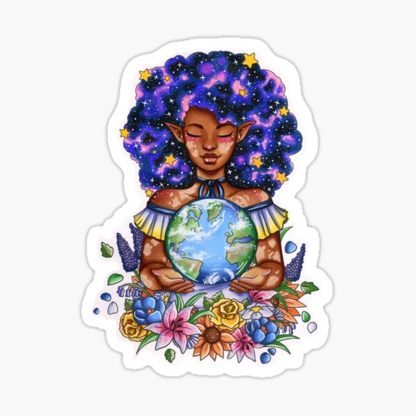 Aperçu de l'œuvre Terre Mère créée et vendue par CreativeCarrah.