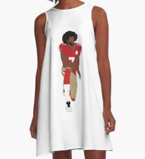 Colin Kaepernick Kneeling A-Line Dress
