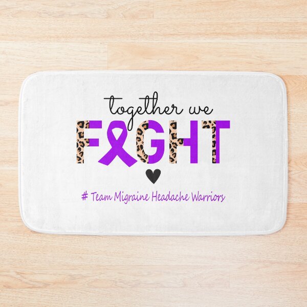 Item preview, Migraine Headache Awareness Together We Fight Team Migraine Headache Warriors designed and sold by whlrcheryl.