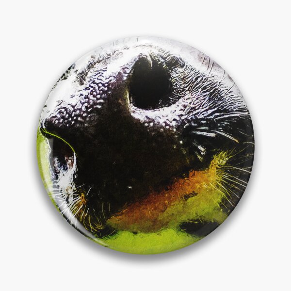 Item preview, Cute Holstein Friesian Cattle nose portrait, Oil Painting Holstein Dairy Cow, Holstein Dairy Cow Oil Pastel Painting, Holstein Friesian Cattle Drawing designed and sold by Trendymotion.