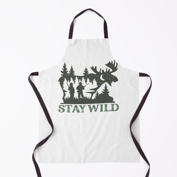 Item preview, Stay Wild Moose Hunting Outdoors Design designed and sold by ThisIsMugLife.