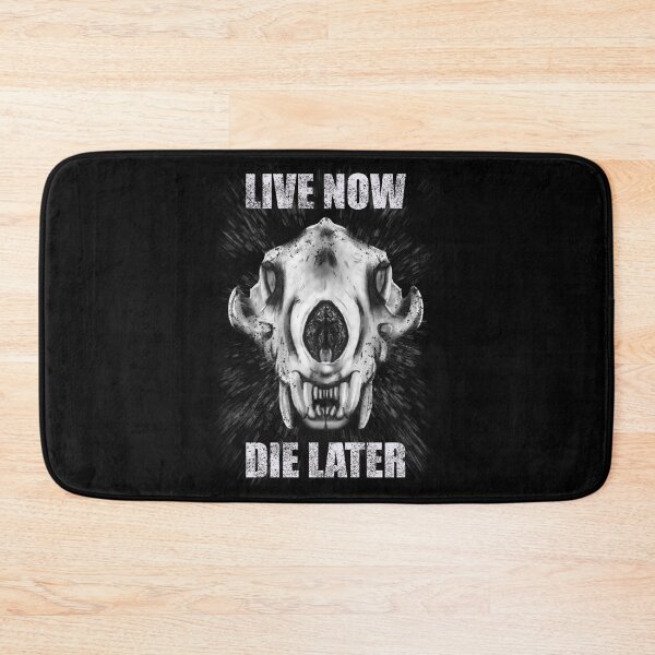 Item preview, Ferret Skull - Live now Die Later designed and sold by Fennic.