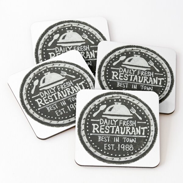Item preview, Restaurant - Menu vintage retro sign stamp branding designed and sold by YKSBYOFS YKSBYOFS.