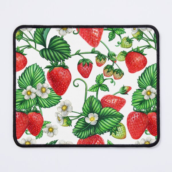 Item preview, Strawberry Fruit with Flowers and Leaves designed and sold by silviaol.
