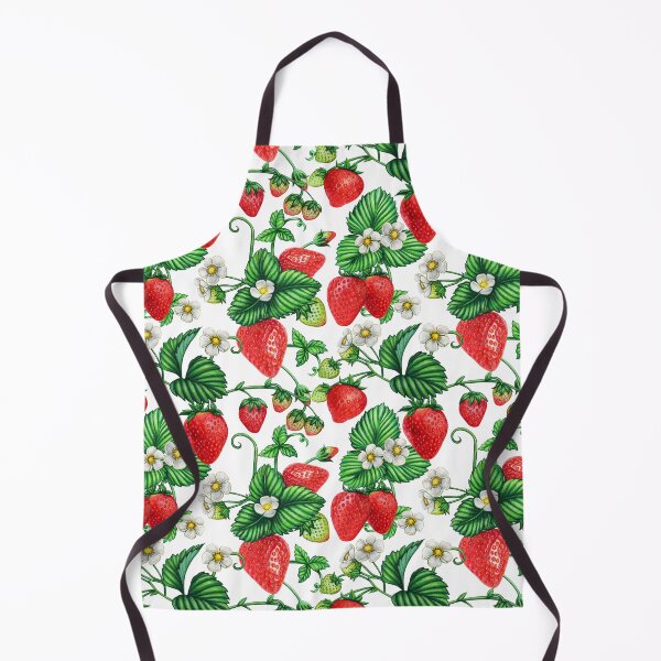 Item preview, Strawberry Fruit with Flowers and Leaves  designed and sold by silviaol.
