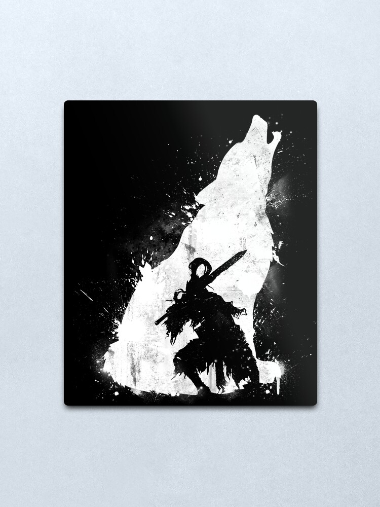 Alternate view of Abyss Warrior Metal Print