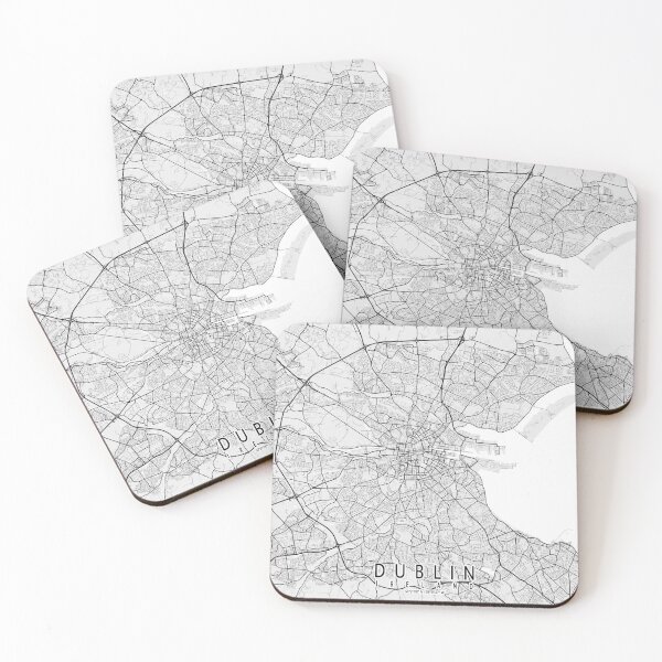 Item preview, Dublin City Map of Ireland - Light designed and sold by deMAP.