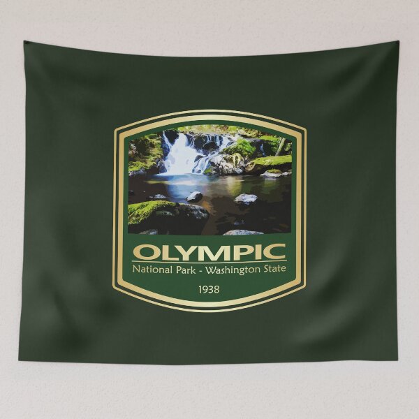Item preview, Olympic National Park (PF1) designed and sold by curranmorgan.