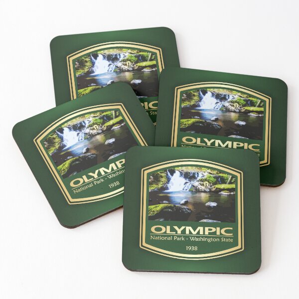Item preview, Olympic National Park (PF1) designed and sold by curranmorgan.