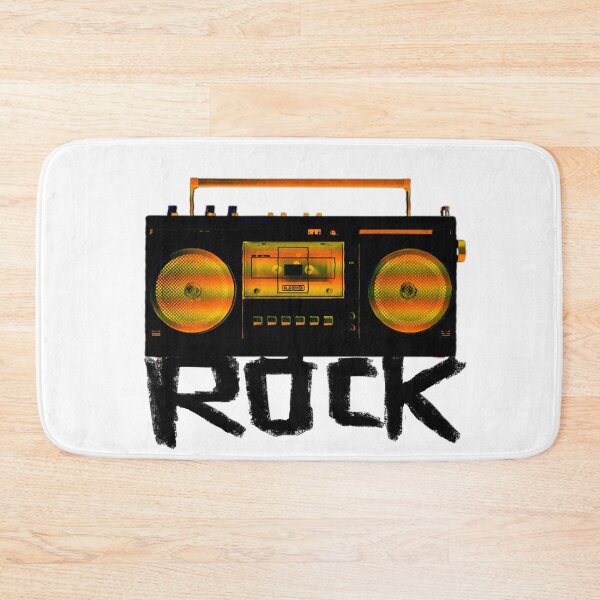 Aperçu de l'œuvre Musique Vintage Rock Radio créée et vendue par badlydrawnbabe.