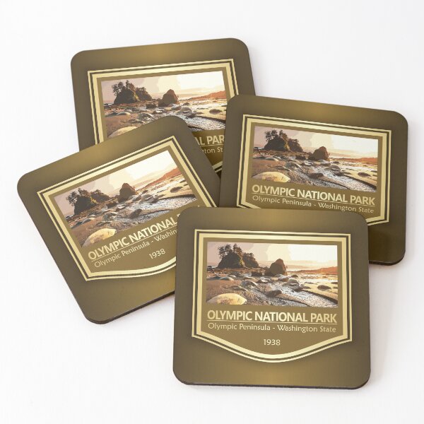 Item preview, Olympic National Park (PF) 2 designed and sold by curranmorgan.