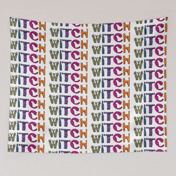 Item preview, "Witch" in Silly Cat Font designed and sold by LilithDeAnu.