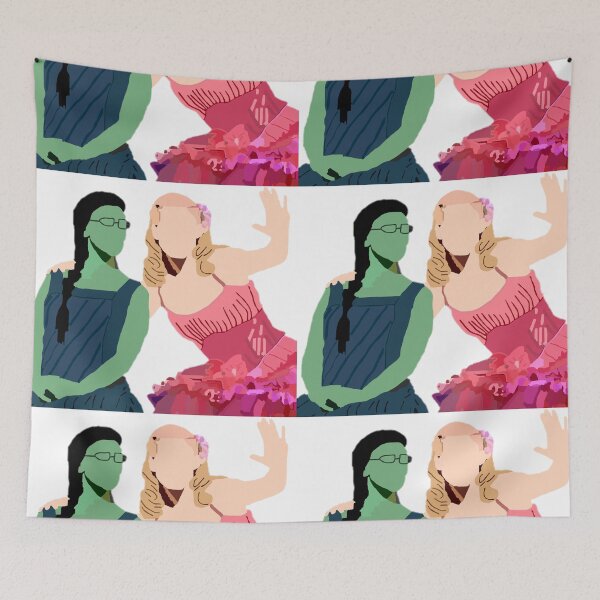 Item preview, Elphaba and Glinda "Wicked"  designed and sold by rosesbwayshop.