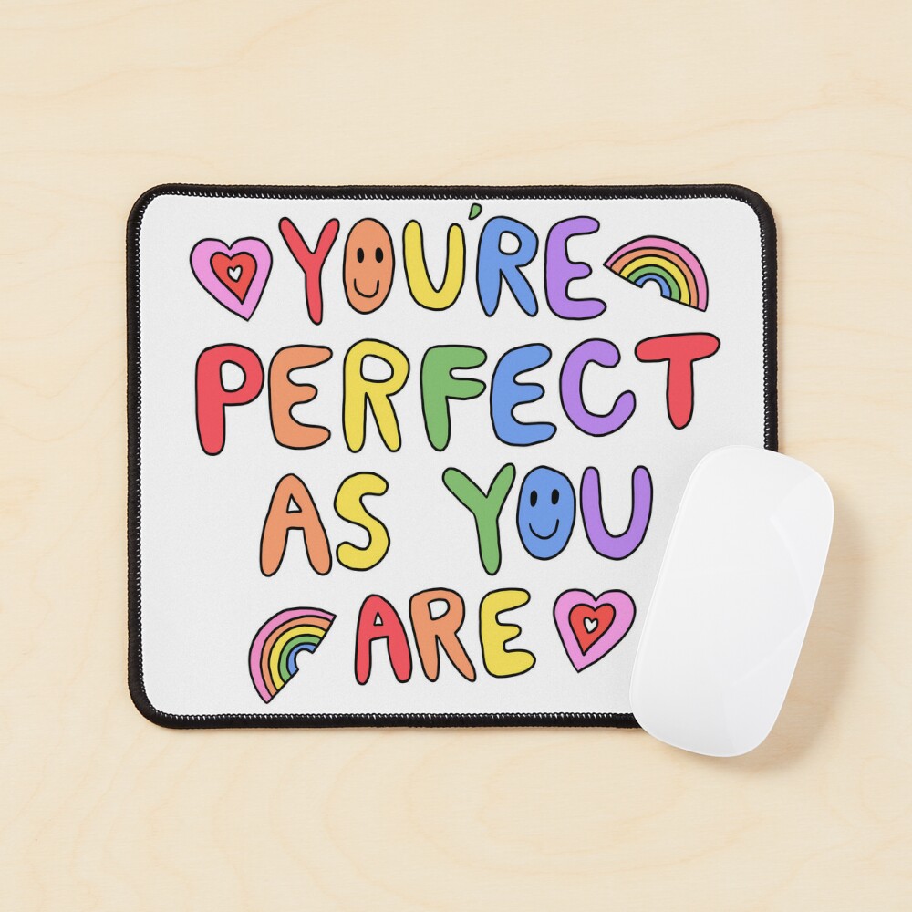 You're Perfect! Weight Scale (Red Pink) Greeting Card for Sale by