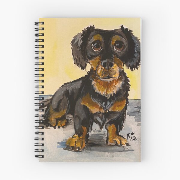 Item preview, Mischievous dachshund designed and sold by MooseLovesArt.