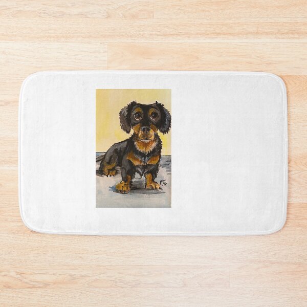 Item preview, Mischievous dachshund designed and sold by MooseLovesArt.