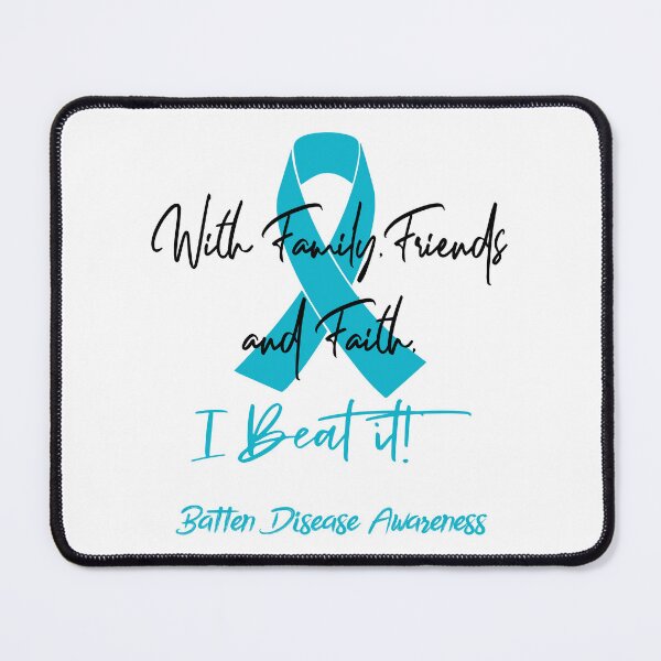 Item preview, Batten Disease Warrior - With Family, Friends, and Faith - I BEAT IT! designed and sold by Robbsyn.