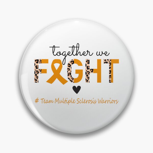 Item preview, Multiple Sclerosis Awareness Together We Fight Team Multiple Sclerosis Warriors designed and sold by whlrcheryl.