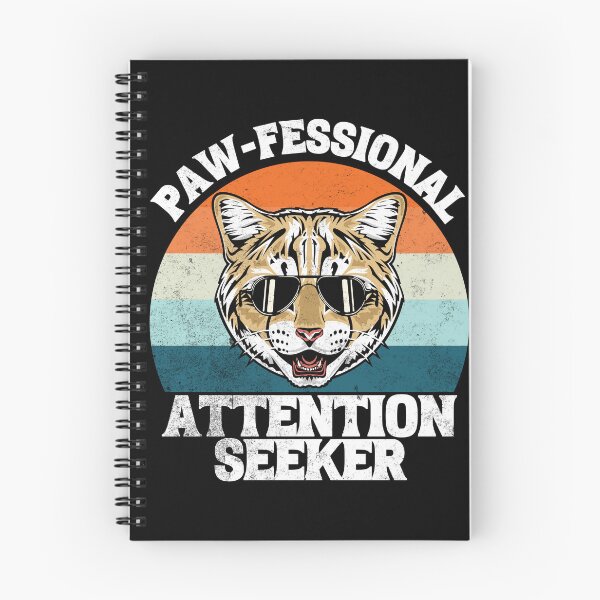 Item preview, Pawfessional Attention Seeker Funny Cat Pet Bandana Scarf designed and sold by Zulfiqqar.