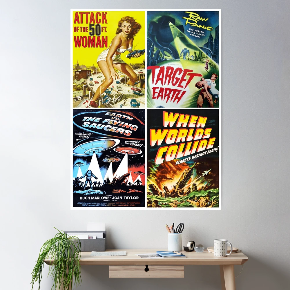 1950s Sci-Fi Movie Poster Collection #13