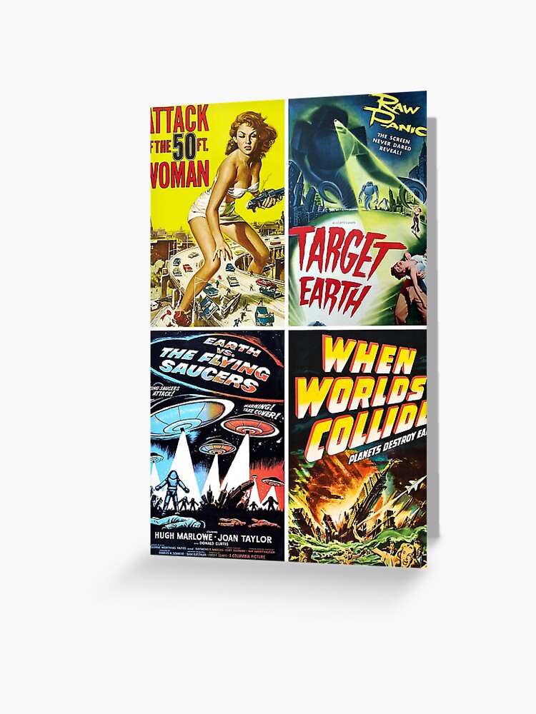 1950s Sci-Fi Movie Poster Collection #13