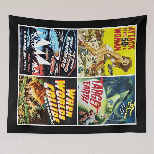 Item preview, 1950s Sci-Fi Movie Poster Collection #13 designed and sold by Rockett Graphics.