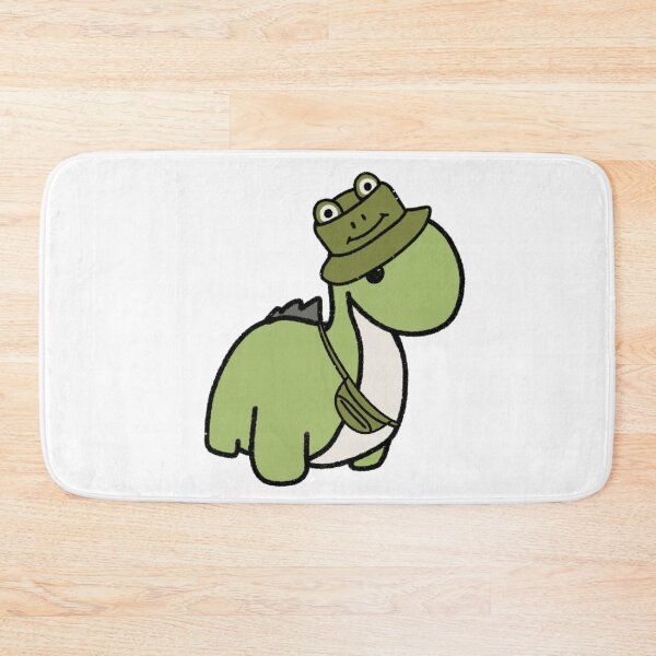 Item preview, Dinosaur in a Frog bucket Hat designed and sold by beckahbrooks.