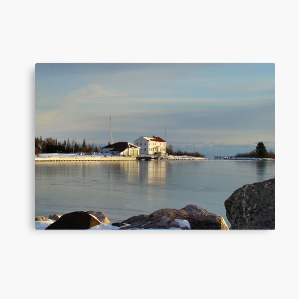 Grand Marais Coast Guard Canvas Print