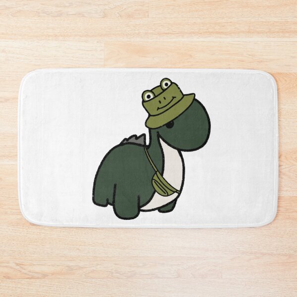 Item preview, Dinosaur in a Frog Bucket Hat designed and sold by beckahbrooks.