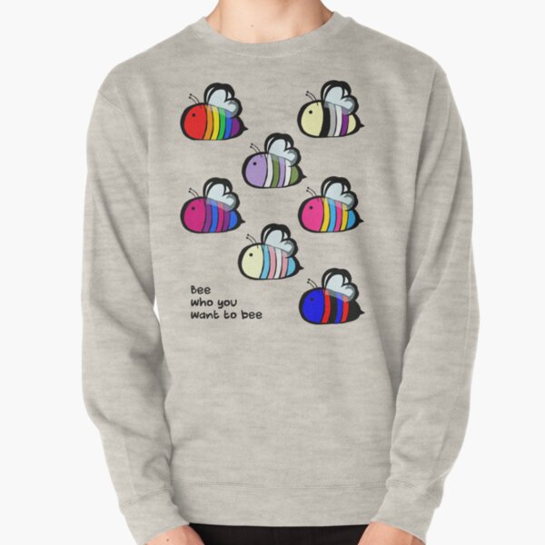 Enjambre de abejas del orgullo LGBT Sudadera sin capucha